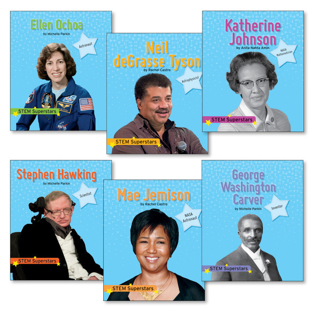 NORWOOD HOUSE PRESS Norwood House Press A Complete Set: STEM Superstars, Paperback, 16 Books