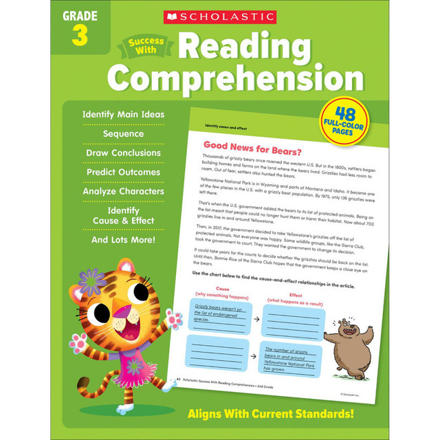 SCHOLASTIC TEACHING RESOURCES Scholastic Teaching Solutions Success With Reading Comprehension: Grade 3