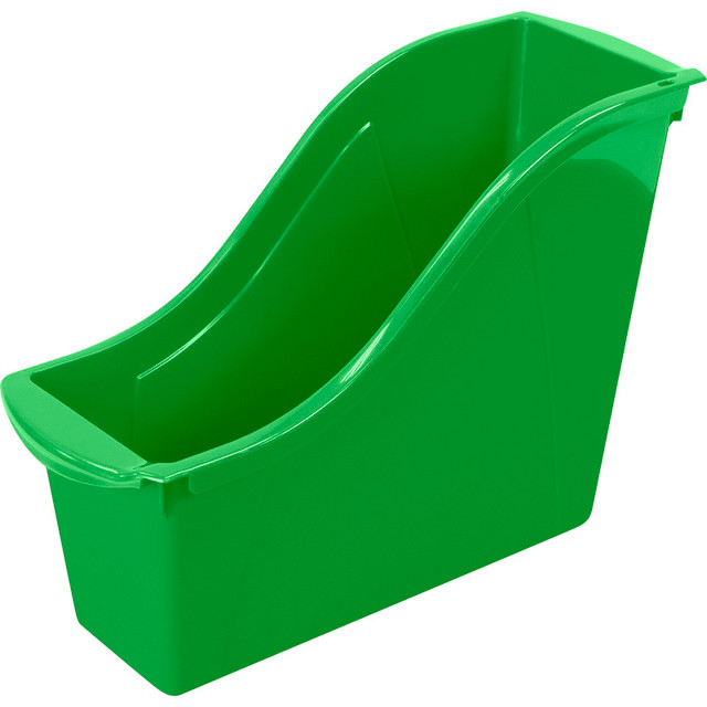 STOREX INDUSTRIES Storex Small Book Bin, Green