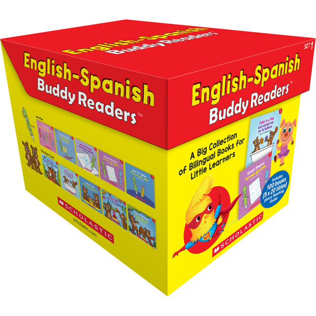 SCHOLASTIC TEACHING RESOURCES Scholastic Teaching Solutions English-Spanish Buddy Readers: Set 1, Multiple-Copy Set, 100 Books