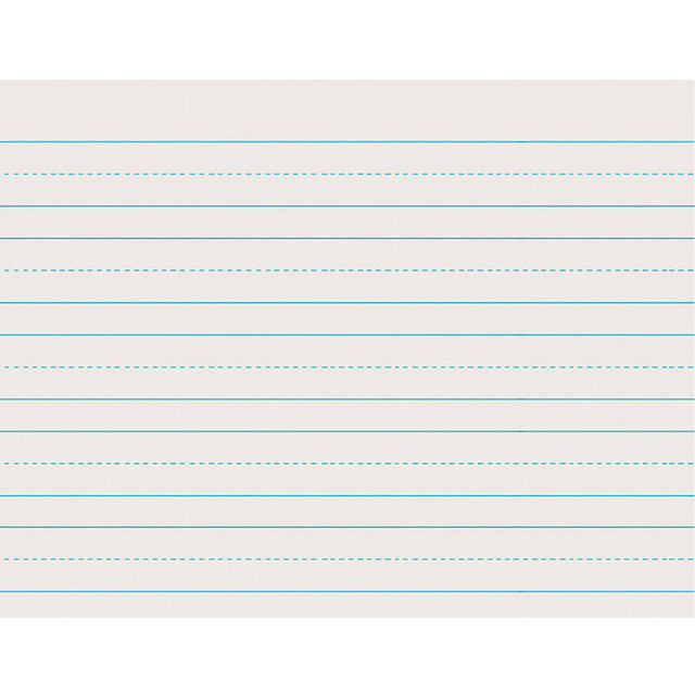 DIXON TICONDEROGA CO Pacon® Newsprint Handwriting Paper, Skip-A-Line, Grade 1, 1" x 1/2" x 1/2" Ruled Long, 11" x 8-1/2", 500 Sheets