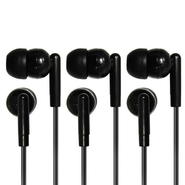 HAMILTON ELECTRONICS VCOM HamiltonBuhl® Silicone Ear Buds, Pack of 3
