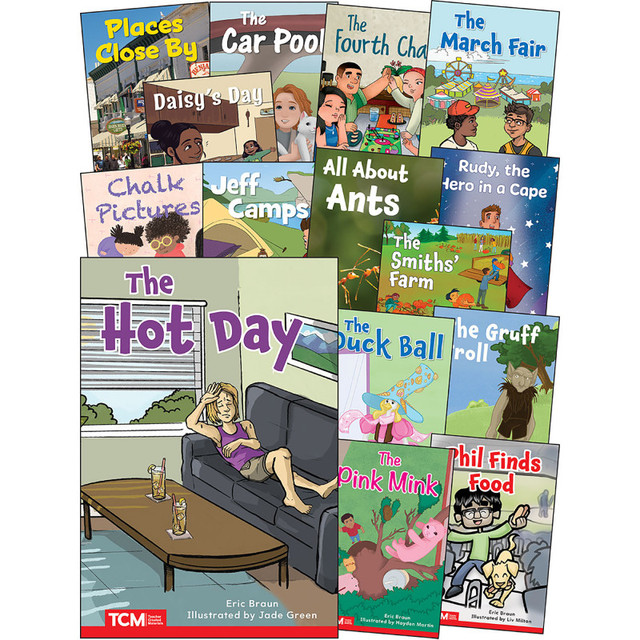 SHELL EDUCATION Teacher Created Materials Decodable Books: Read & Succeed, Grade 2, Set 1