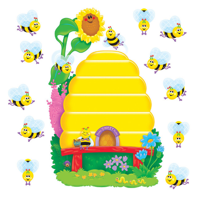 TREND ENTERPRISES INC. TREND Busy Bees Job Chart Plus Bulletin Board Set