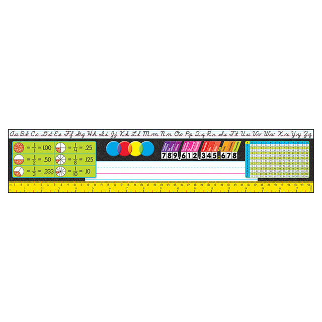 TREND ENTERPRISES INC. TREND Grades 3-5 Modern Desk Toppers® Ref. Name Plates, 36 ct