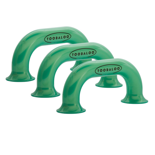 LEARNING LOFT Learning Loft® Toobaloo® Auditory Feedback Educational Tool, Green, Pack of 3