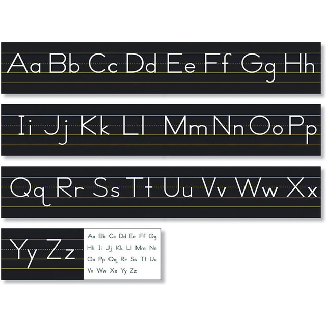 NORTH STAR TEACHER RESOURCE North Star Teacher Resources Black Traditional Manuscript Alphabet Line