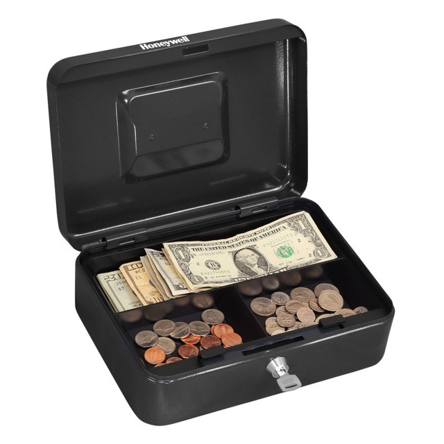 LH LICENSED PRODUCTS INC Honeywell Steel Cash Box, Small