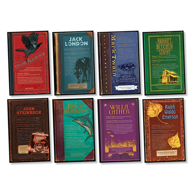 NORTH STAR TEACHER RESOURCE North Star Teacher Resources American Authors Bulletin Board Set