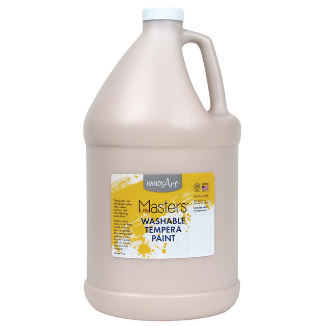 ROCK PAINT DISTRIBUTING CORP Handy Art® Little Masters® Washable Tempera Paint, Peach, Gallon