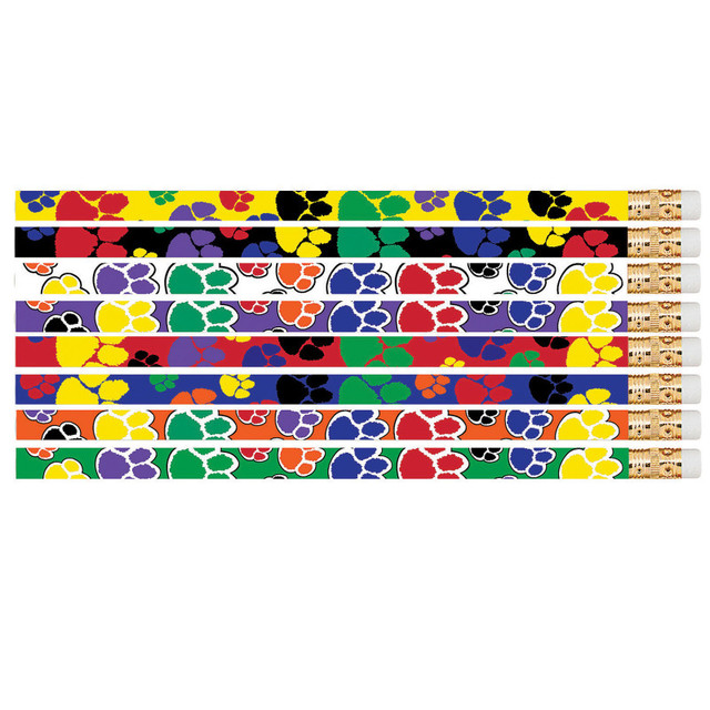 MUSGRAVE PENCIL CO INC Musgrave Pencil Company Paw Power Motivational Pencil, Pack of 12