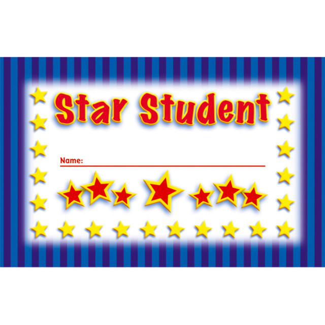 NORTH STAR TEACHER RESOURCE North Star Teacher Resources Star Student Punch Cards, Pack of 36