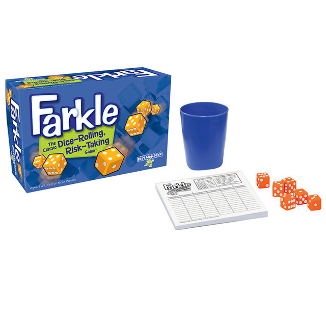 PLAYMONSTER LLC (PATCH) PlayMonster® Farkle The Classic Dice-Rolling, Risk Taking Game