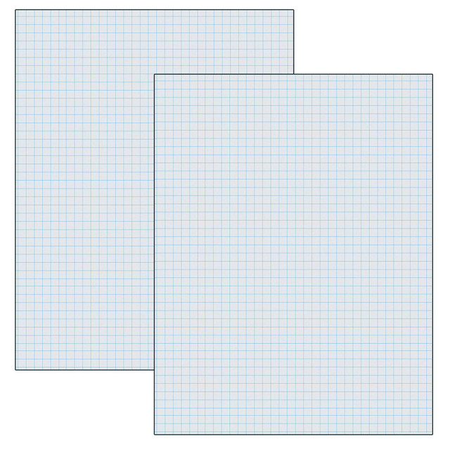 DIXON TICONDEROGA CO Pacon® Graphing Paper, White, 1/4" Quadrille Ruled, 8-1/2" x 11", 500 Sheets Per Pack, 2 Packs
