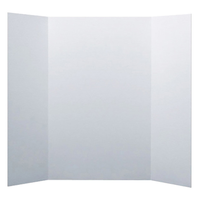 FLIPSIDE Flipside Products Corrugated Project Board, 1-Ply, 36" x 48", White, Box of 24