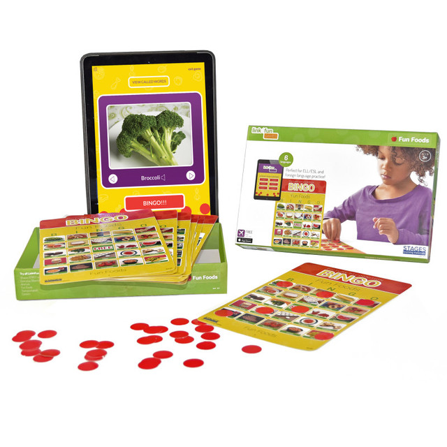 STAGES LEARNING MATERIALS Stages Learning Materials Fun Foods Bingo