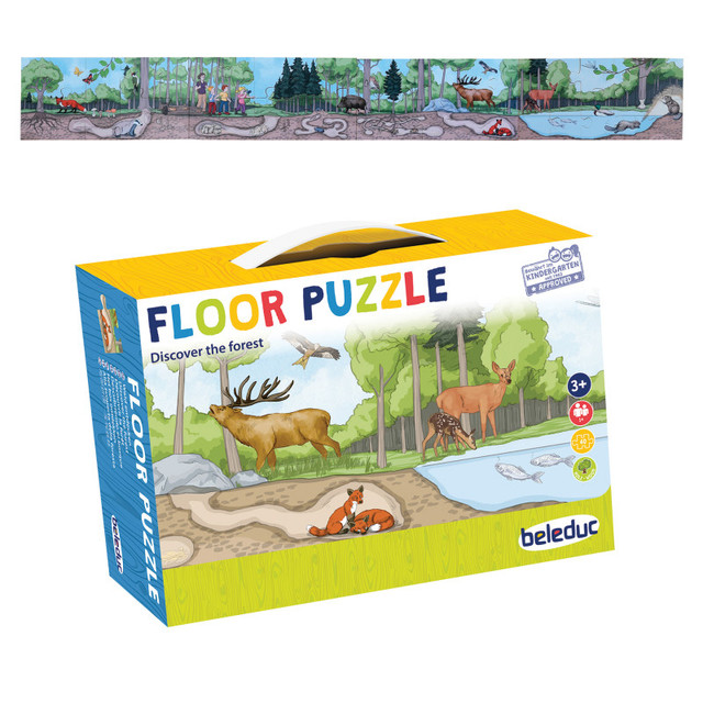 PLAYWELL ENTERPRISE LTD Beleduc Discover The Forest Floor Puzzle