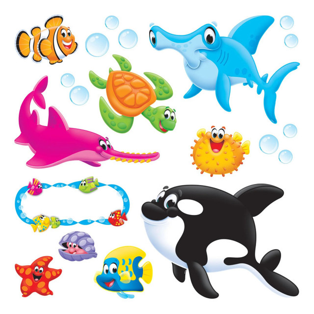 TREND ENTERPRISES INC. TREND Sea Buddies™ Bulletin Board Set