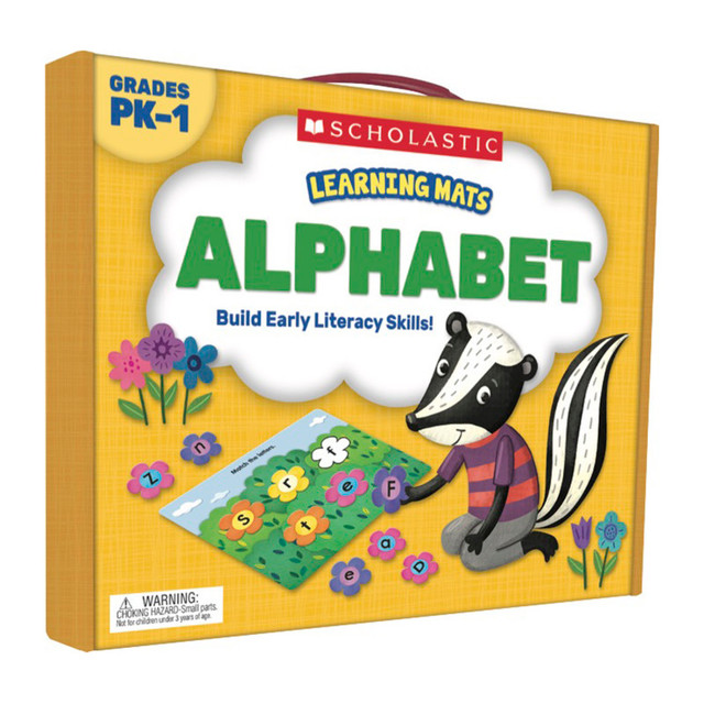 SCHOLASTIC TEACHING RESOURCES Scholastic Learning Mats: Alphabet, Grades PreK-1