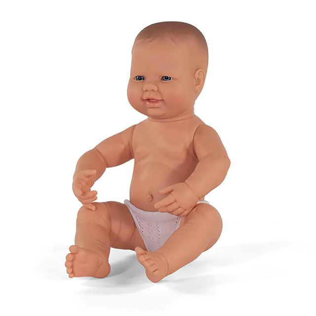 MINILAND EDUCATIONAL CORPORATION Miniland Anatomically Correct Newborn Doll, 15-3/4", Caucasian Girl