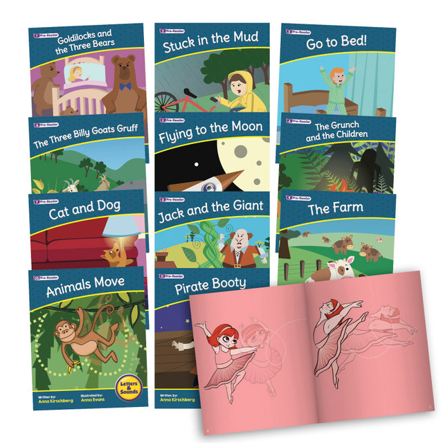 JUNIOR LEARNING Junior Learning® Letters & Sounds Phase 1 Set 2 Fiction