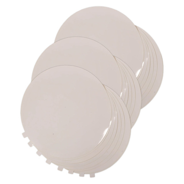 KLEENSLATE CONCEPTS LP KleenSlate® Round Adhesive Blank Replacement Sheets, 8 Per Pack, 3 Packs