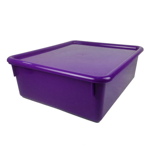 ROMANOFF PRODUCTS Romanoff Double Stowaway® Tray with Lid, Purple