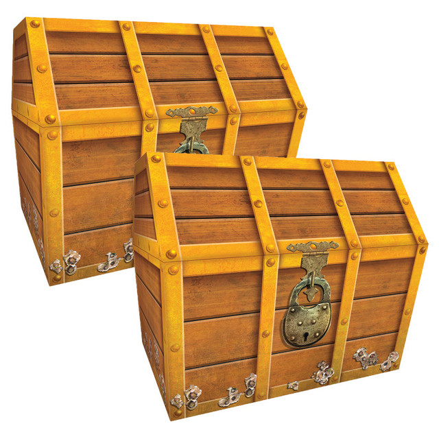 TEACHER CREATED RESOURCES Teacher Created Resources® Treasure Chest, Pack of 2