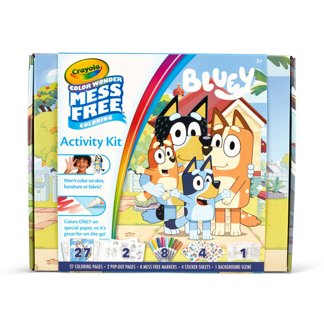 CRAYOLA LLC Crayola® Color Wonder Activity Kit, Bluey