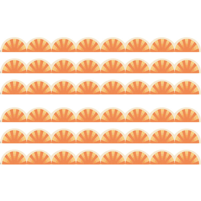 TEACHER CREATED RESOURCES Teacher Created Resources® Moving Mountains Road Trip Sunshine Die-Cut Border Trim, 35 Feet Per Pack, 6 Packs