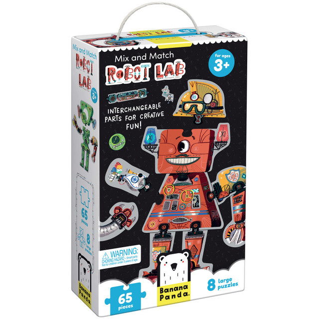 BANANA PANDA Banana Panda Mix and Match Robot Lab