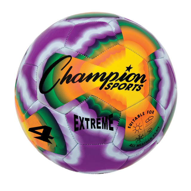 CHAMPION SPORTS Champion Sports Extreme Tiedye Soccerball, Size 4
