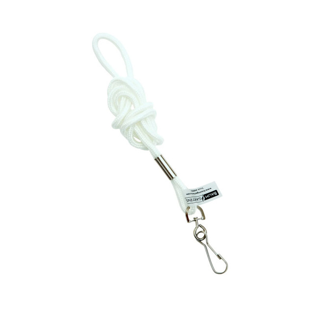 BAUMGARTENS INC SICURIX Standard Lanyard Hook Rope Style, White