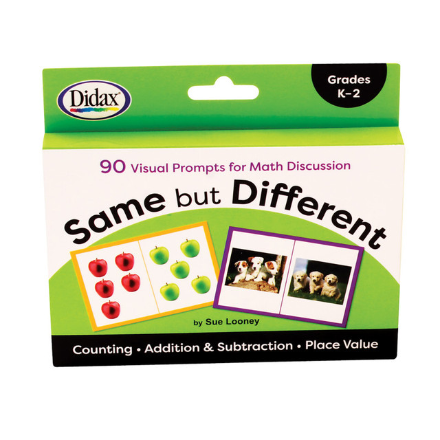 DIDAX Didax® Same but Different Cards, Grades K-2