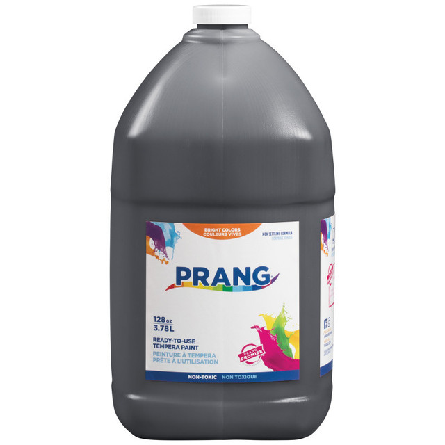 DIXON TICONDEROGA CO Prang® Ready-to-Use Tempera Paint, Black, 1 Gal