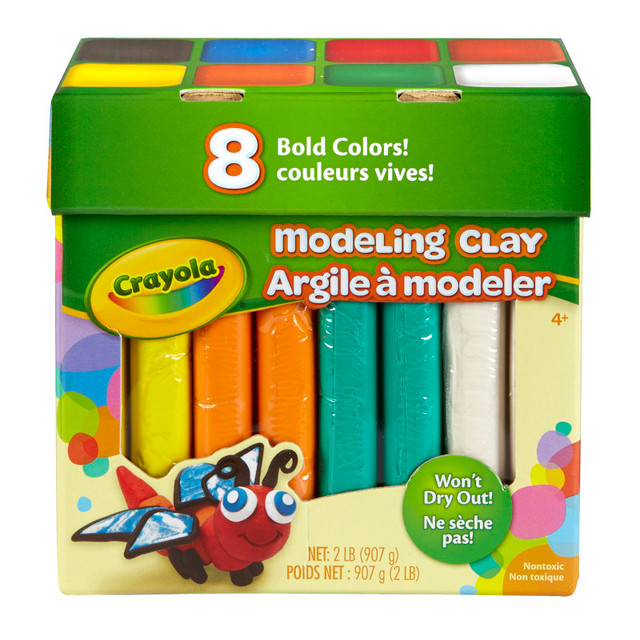 CRAYOLA LLC Crayola® Modeling Clay, 2 lb. Jumbo Assortment