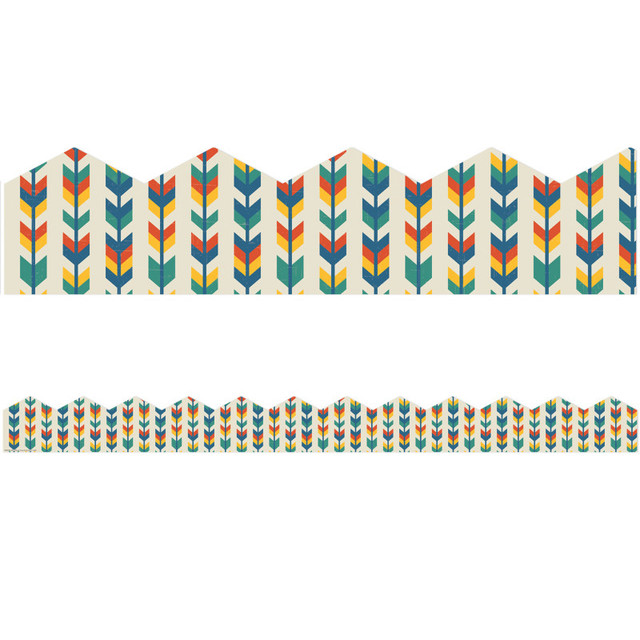 EUREKA Eureka® Adventurer Arrows Extra Wide Deco Trim®, 37 Feet