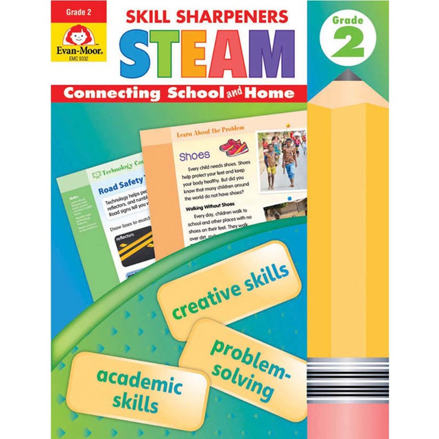 EVAN-MOOR Evan-Moor Educational Publishers Skill Sharpeners STEAM, Grade 2