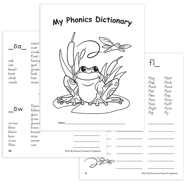 TEACHER CREATED RESOURCES Edupress™ My Phonics Dictionary Book