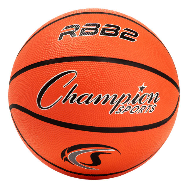 CHAMPION SPORTS Champion Sports Junior Rubber Basketball, Orange