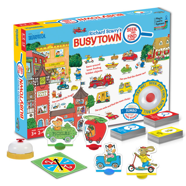 UNIVERSITY GAMES Briarpatch® Richard Scarry Busytown Seek and Find Game