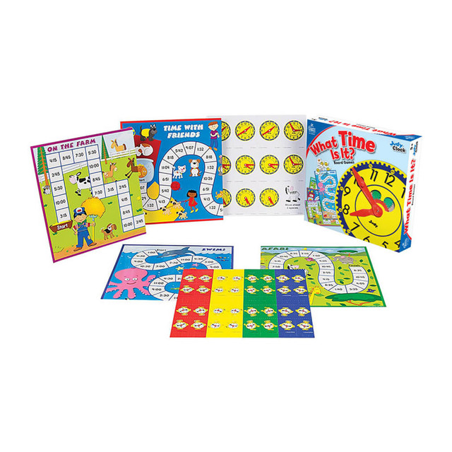 CARSON DELLOSA EDUCATION Carson Dellosa Education What Time Is It? Board Game, Grade K-3