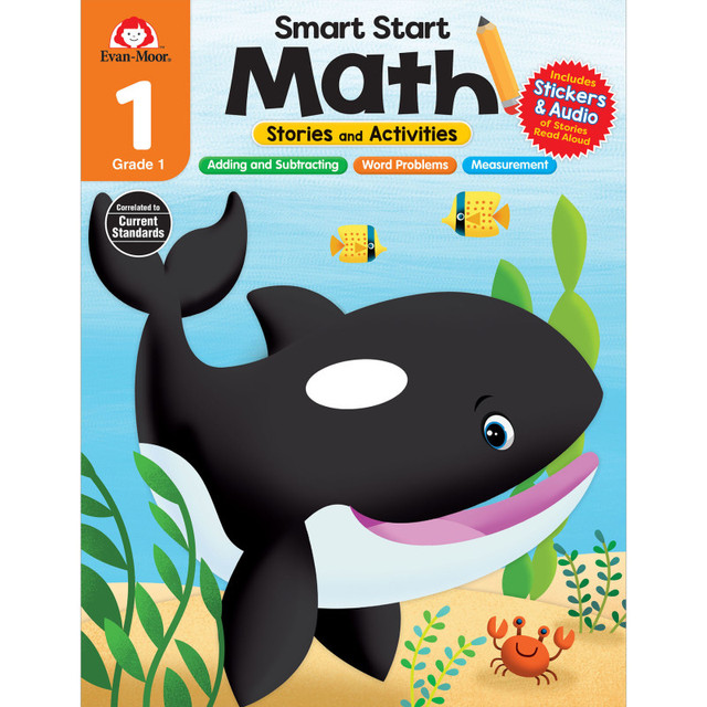 CARSON DELLOSA EDUCATION Evan-Moor Educational Publishers Smart Start: Math Stories and Activities, Grade 1