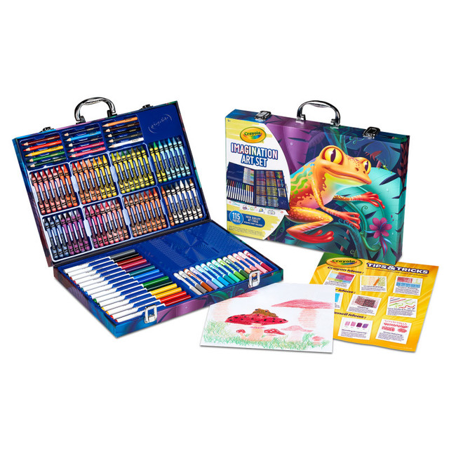 CRAYOLA LLC Crayola® Imagination Art Case, 115 Pieces CRAYOLA LLC Crayola® Imagination Art Case, 115 Pieces