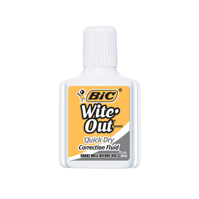 BIC USA INC BIC® Wite-Out® Quick Dry Correction Fluid