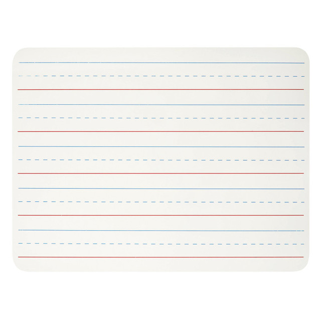 ADVANTUS Charles Leonard Dry Erase Board, One Sided, Lined, 9" x 12"
