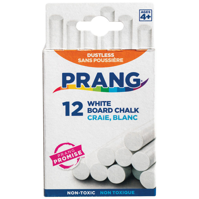 DIXON TICONDEROGA CO Prang® Hygieia® Chalkboard Chalk, White, 12 Ct