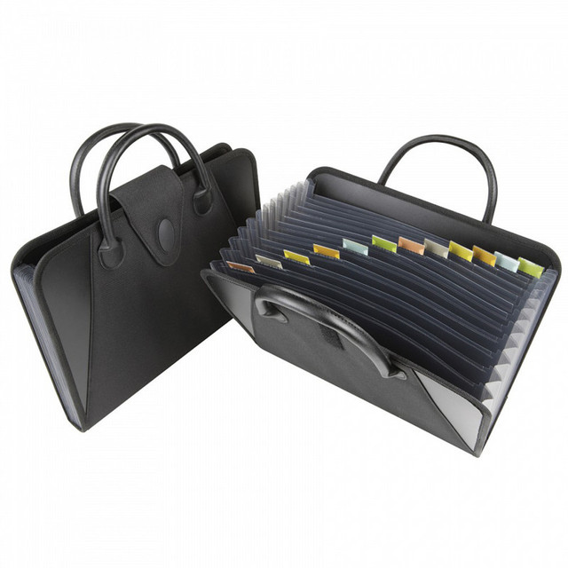C-LINE PRODUCTS INC C-Line® Expanding File with Handles, Black