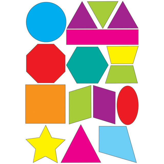 ASHLEY PRODUCTIONS Ashley Productions® Math Die-Cut Magnets, Shapes