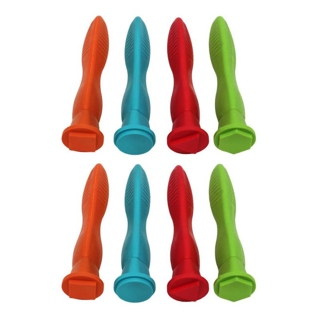 LEARNING ADVANTAGE READY 2 LEARN™ Easy Grip Geometric Stampers, 4 Per Pack, 2 Packs
